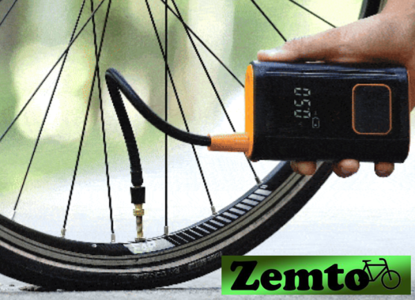 Elektrische Fahrradpumpe, Powerbank, Taschenlampe in einem! Auch Perfekte Geschenk Idee